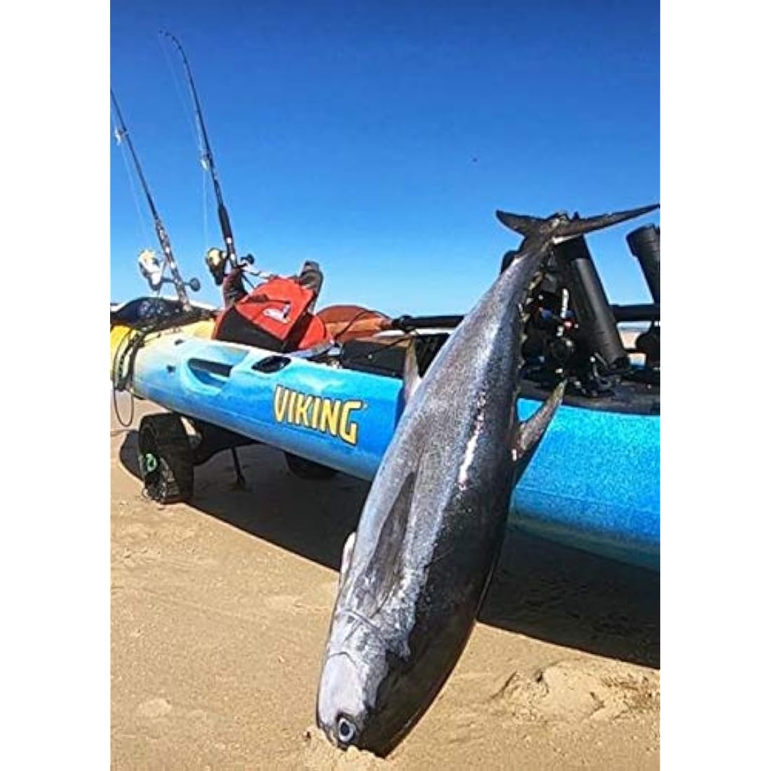 C-Tug Sandtrakz Kayak Cart – Puncture-Free Wheels & Portable Trolley