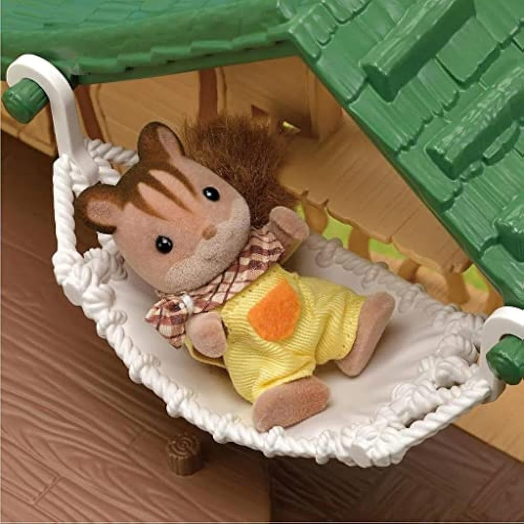 Sylvanian Families Lakeside Lodge Dollhouse Playset with Furniture