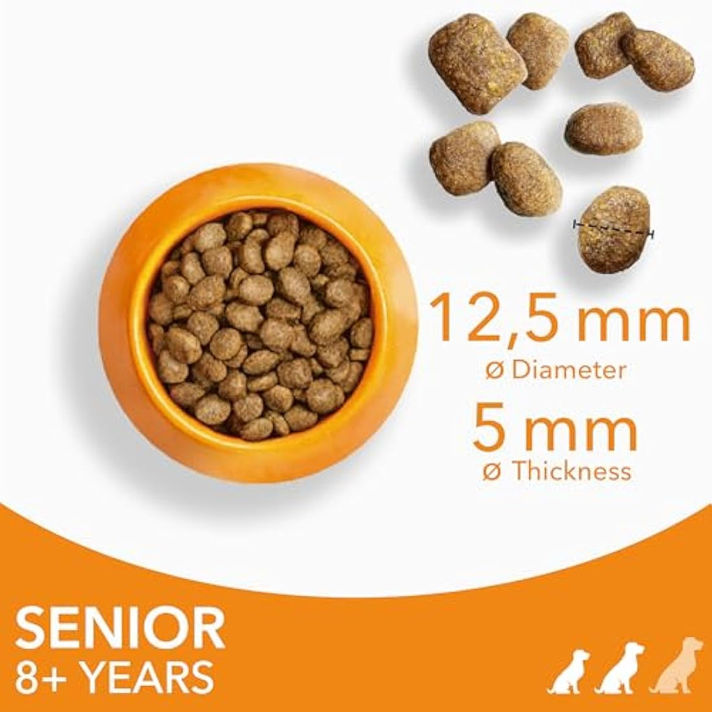 IAMS Senior Dog Food - Chicken Dry Kibble for Small & Medium Dogs 12kg