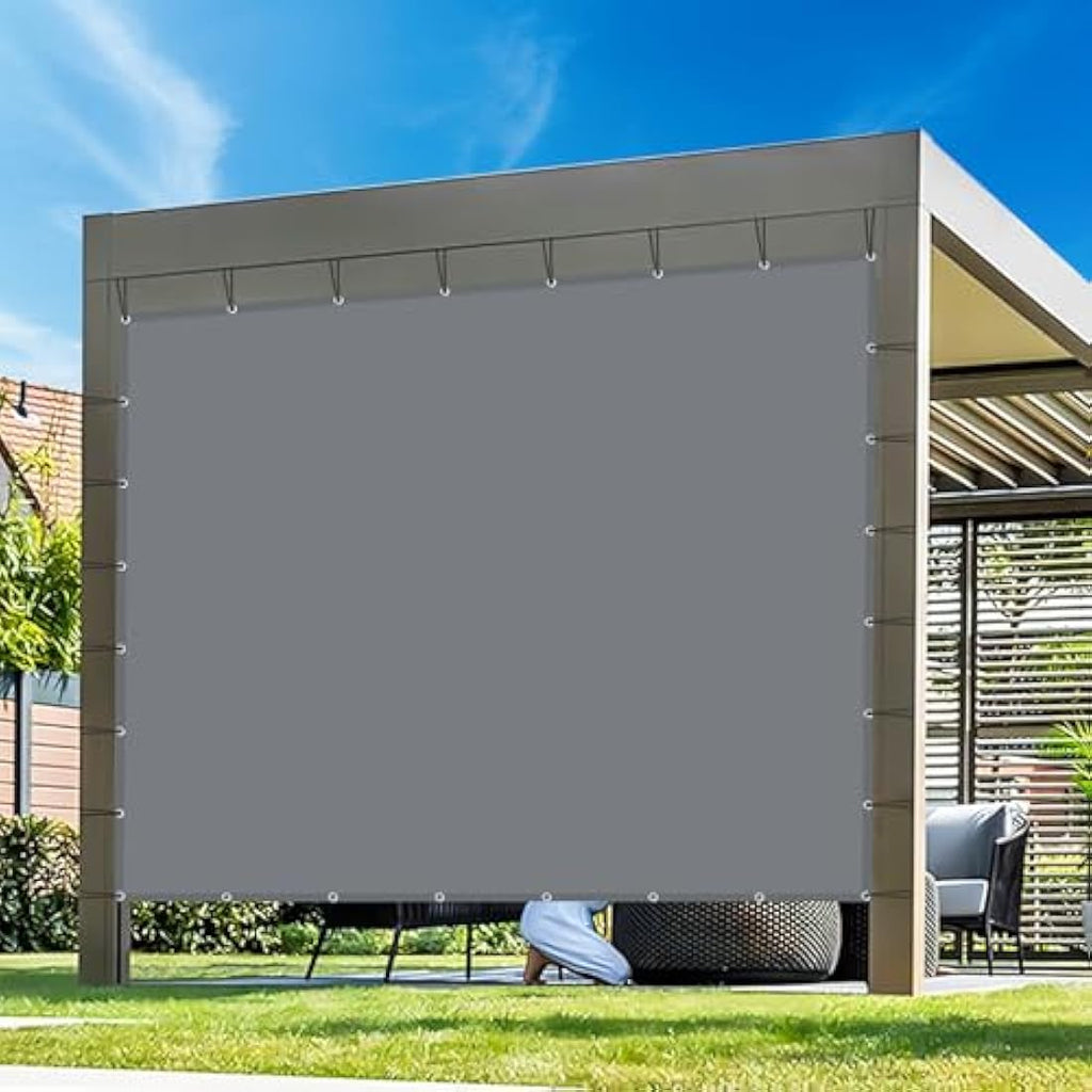 Sun Sail – Waterproof UV Protection Awning, Dark Grey, 4x4m