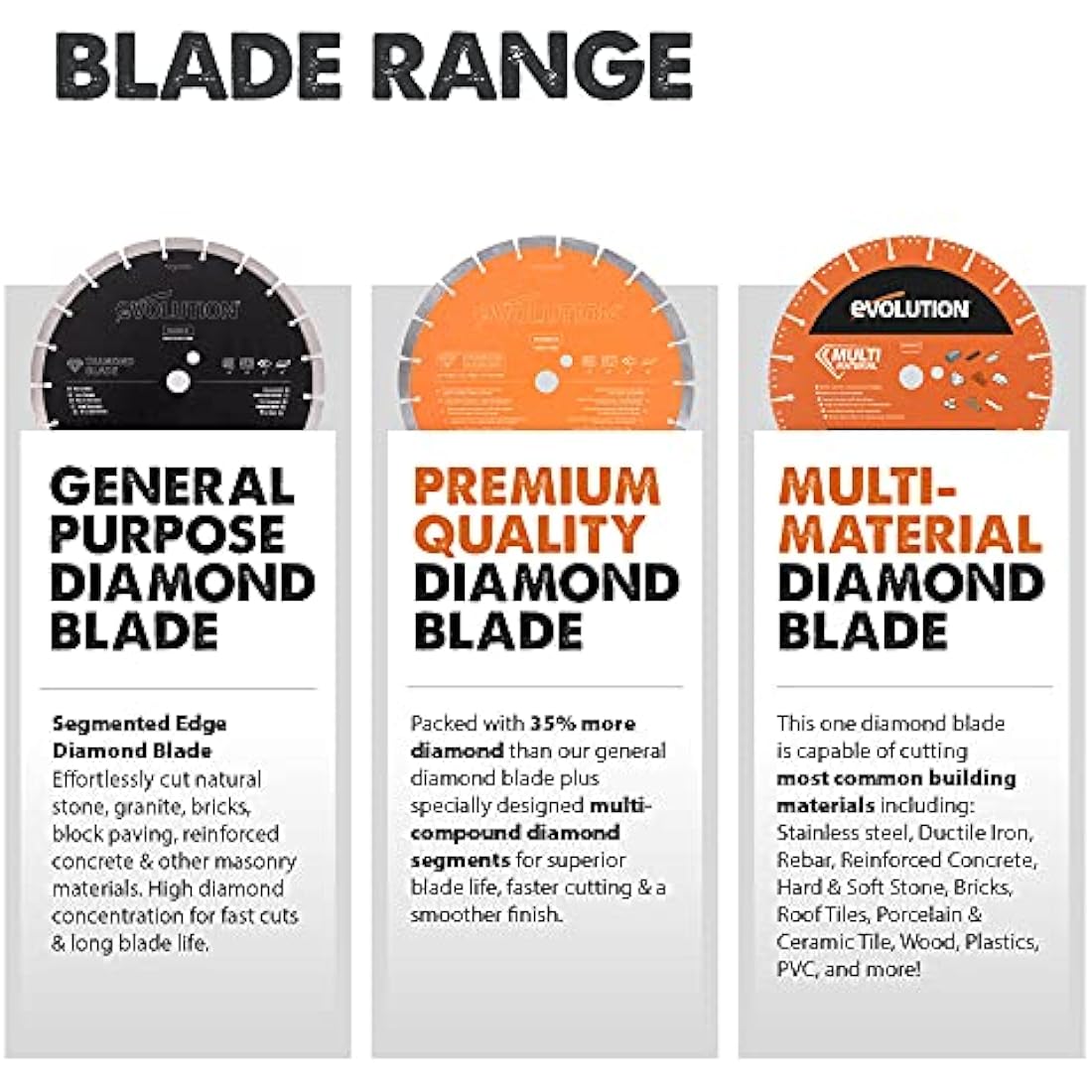 Evolution PD300SEG-CS 300mm Diamond Blade for Concrete and Steel