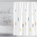 Jolof Store Wheat Pattern Shower Curtain – Waterproof & Anti-Mould Fabric