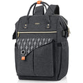 RJEU Laptop Backpack – 15.6 Inch Waterproof Anti-Theft Travel Bag, Black