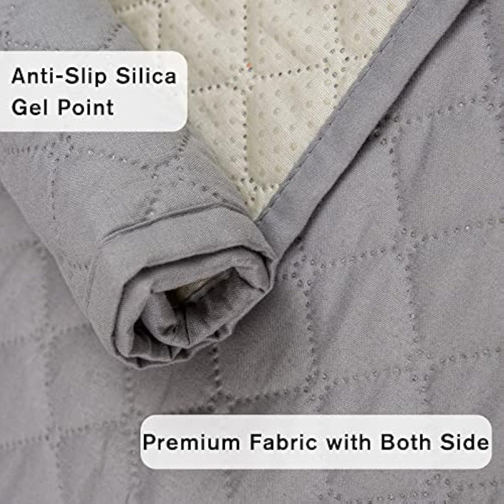 XINEAG Quilted Loveseat Cover | Water Resistant Non-Slip Sofa Protector