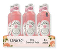 Sepoy & Co. Grapefruit Soda – Low Calorie Paloma Cocktail Mixer (6 x 200ml)