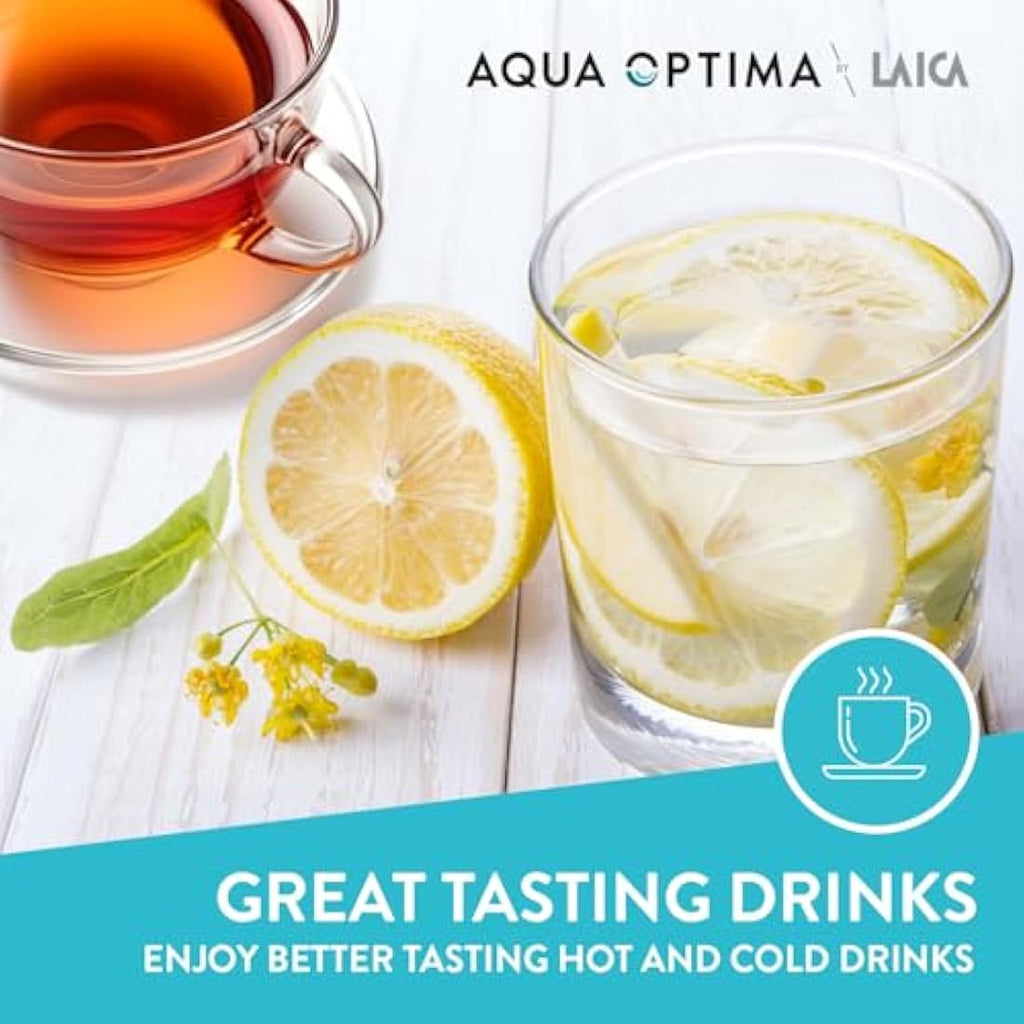 Aqua Optima Evolve+ Water Filter Cartridges | 6 Pack | Brita Compatible