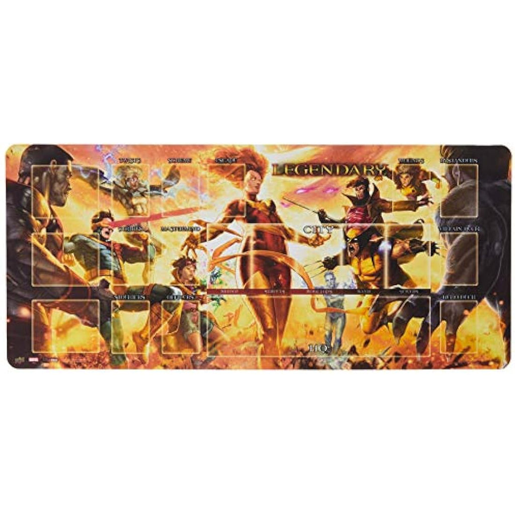 Legendary Playmat – Dark Phoenix vs X-Men Rubber Gaming Mat by Jolof Store