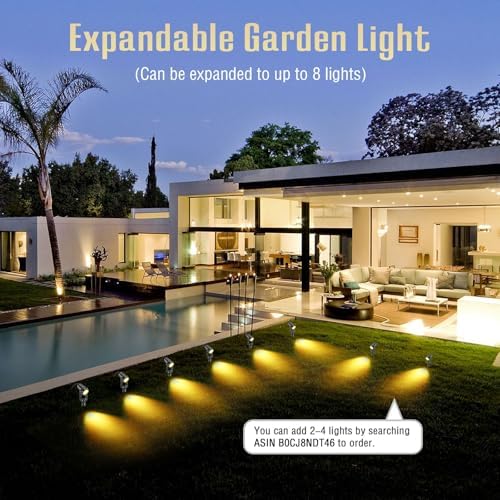 GreenClick 12V Low Voltage Garden Spike Lights – IP65 Waterproof (4 Pack)