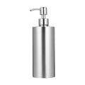 Cabilock 550ml Stainless Steel Soap Dispenser | Refillable Metal Pump Bottle