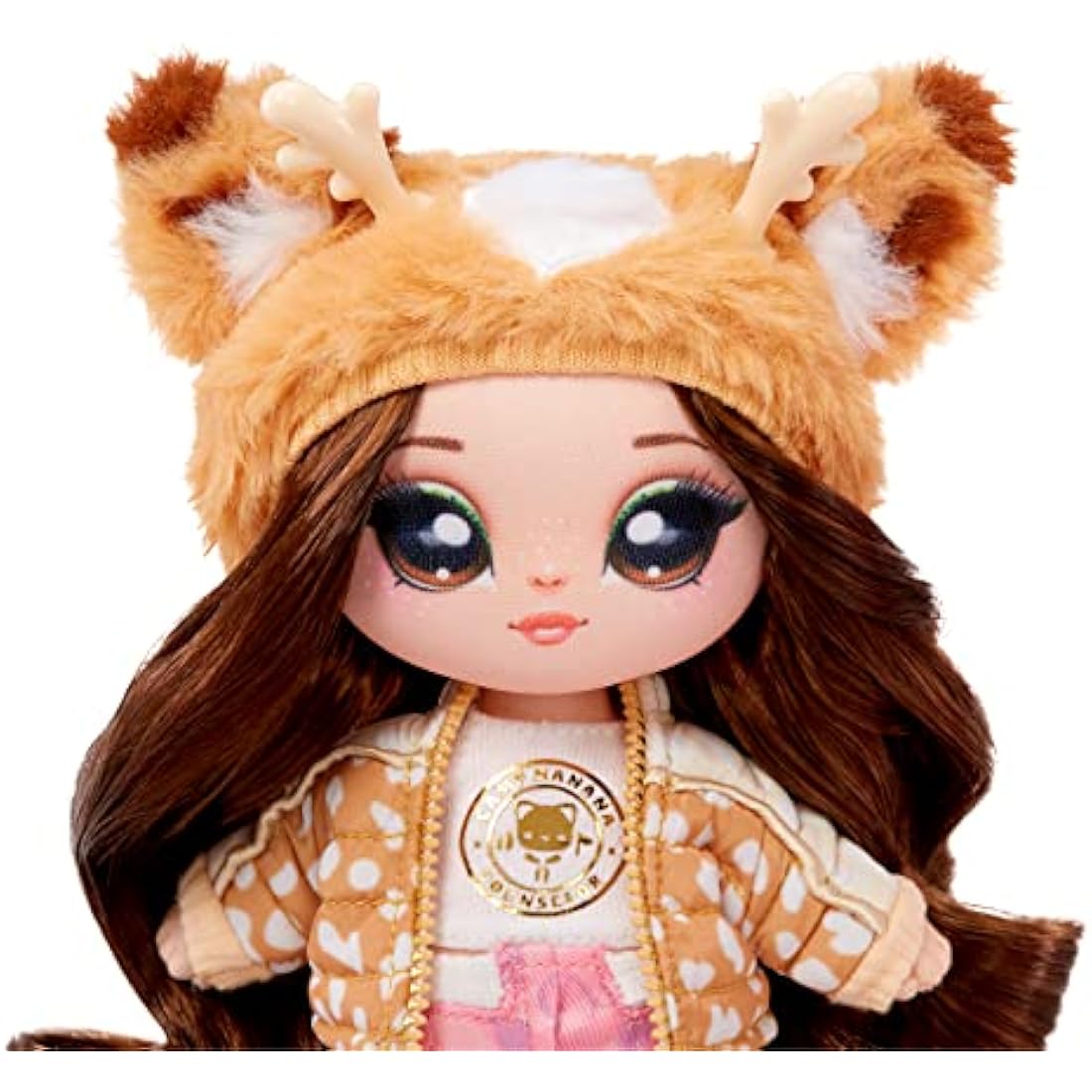 Na Na Na Surprise Camping Myra Woods Deer Plush Fashion Doll with Sleeping Bag