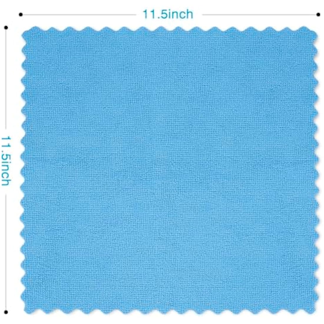 Orighty Microfiber Shop Towels – 200 Pack Reusable Lint Free Rags, Blue