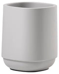 Zone Denmark Time Concrete Toothbrush Cup - Light Grey, 8x10 cm
