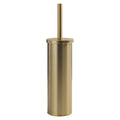 Gedy Flip Toilet Brush | Matte Gold Stainless Steel Bathroom Decor