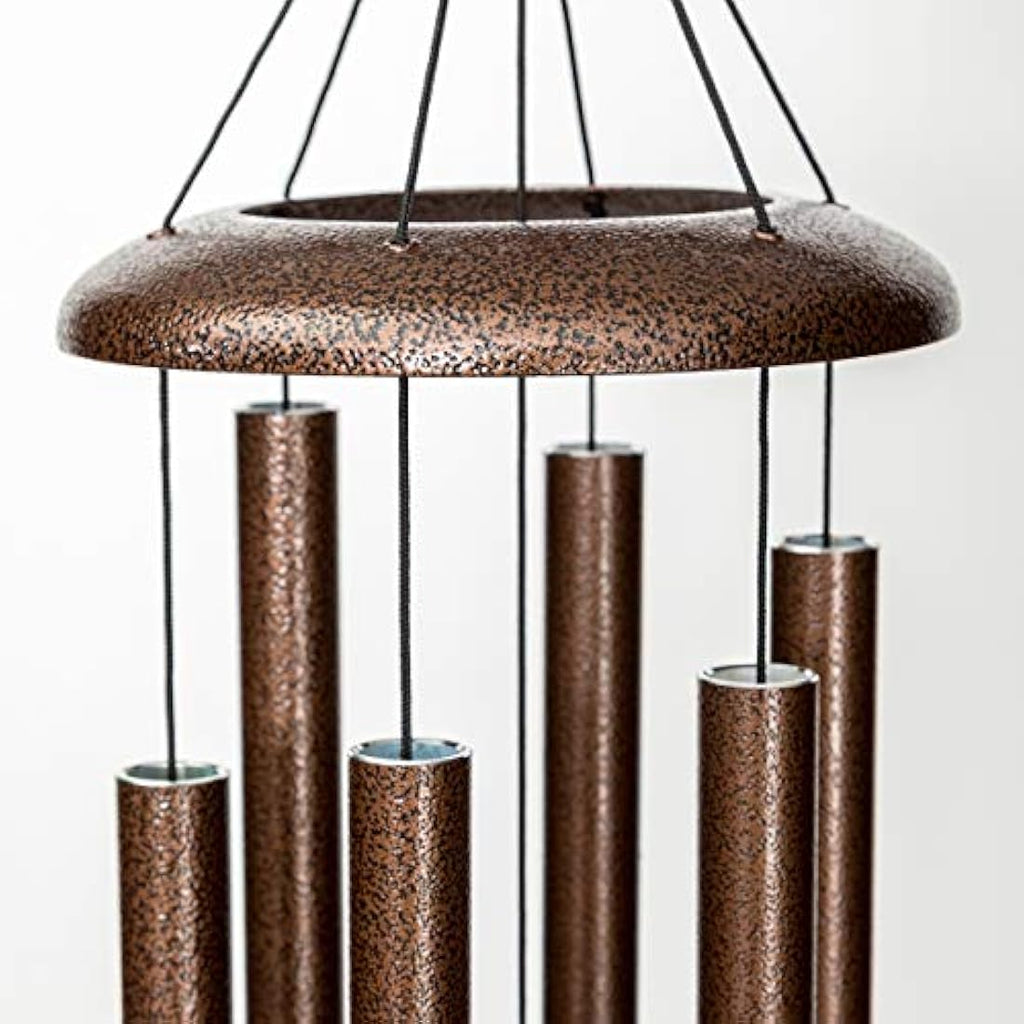 Corinthian Bells 30-Inch Wind Chime | Copper Vein Aluminum | Made in USA