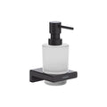 hansgrohe AddStoris Wall-Mounted Liquid Soap Dispenser - Matt Black