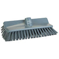 Vikan Hygiene Corner Scrubber – 265mm Stiff Bristle Broom, Grey