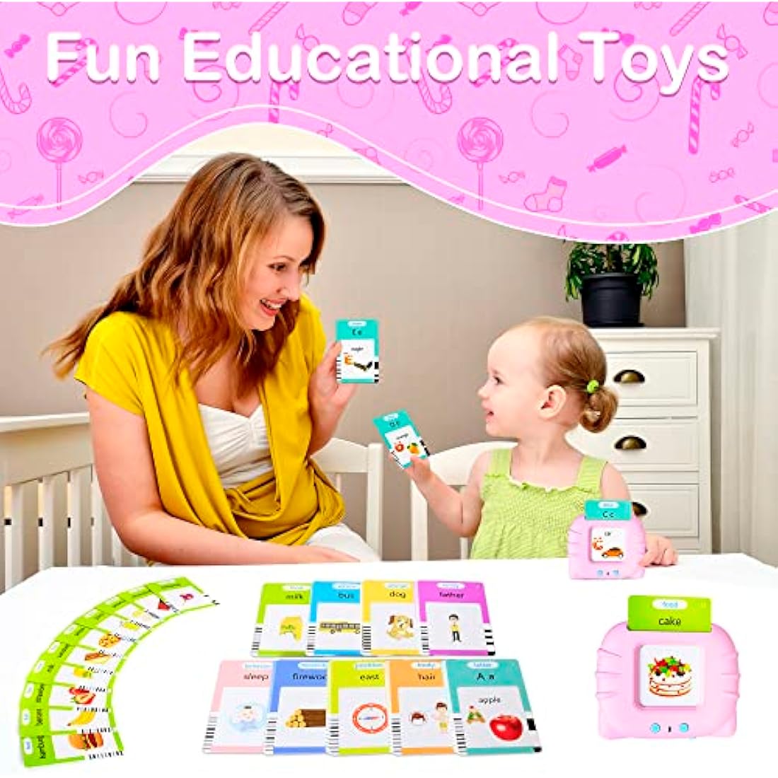Talking Flash Cards – 255 Montessori Learning Toys for Kids