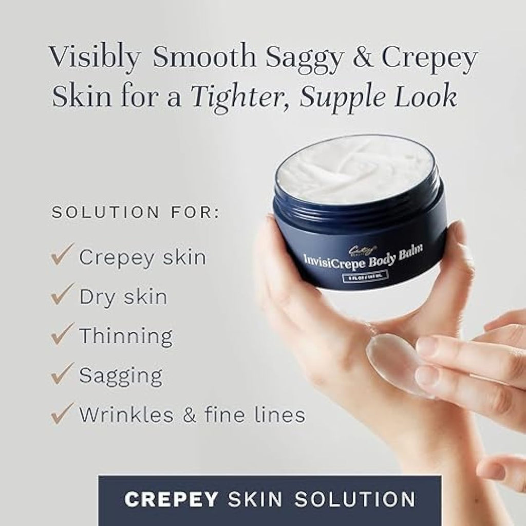 City Beauty InvisiCrepe Body Balm – Firming & Tightening Anti-Aging Lotion