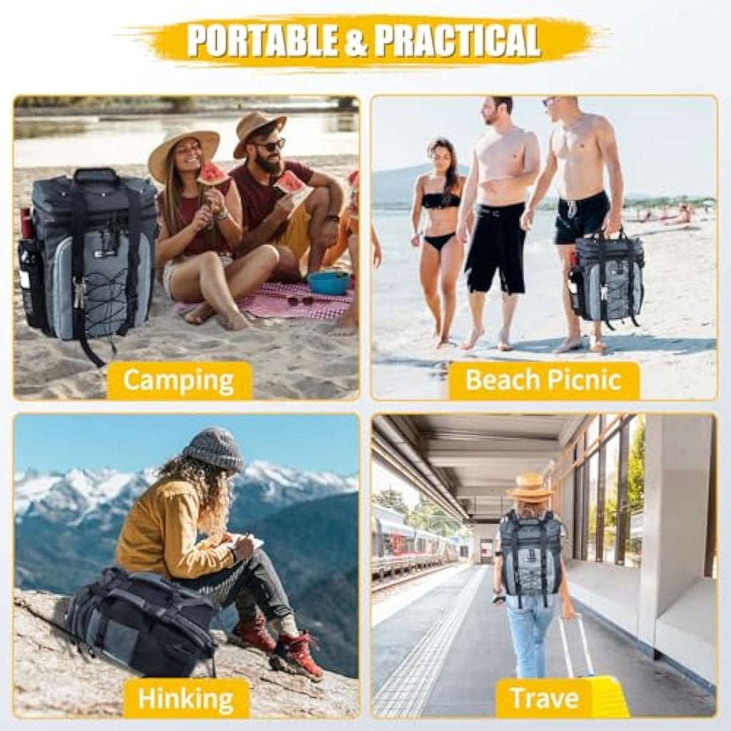 Jolof Store Insulated Cool Backpack | 30L Large Thermal Picnic Bag