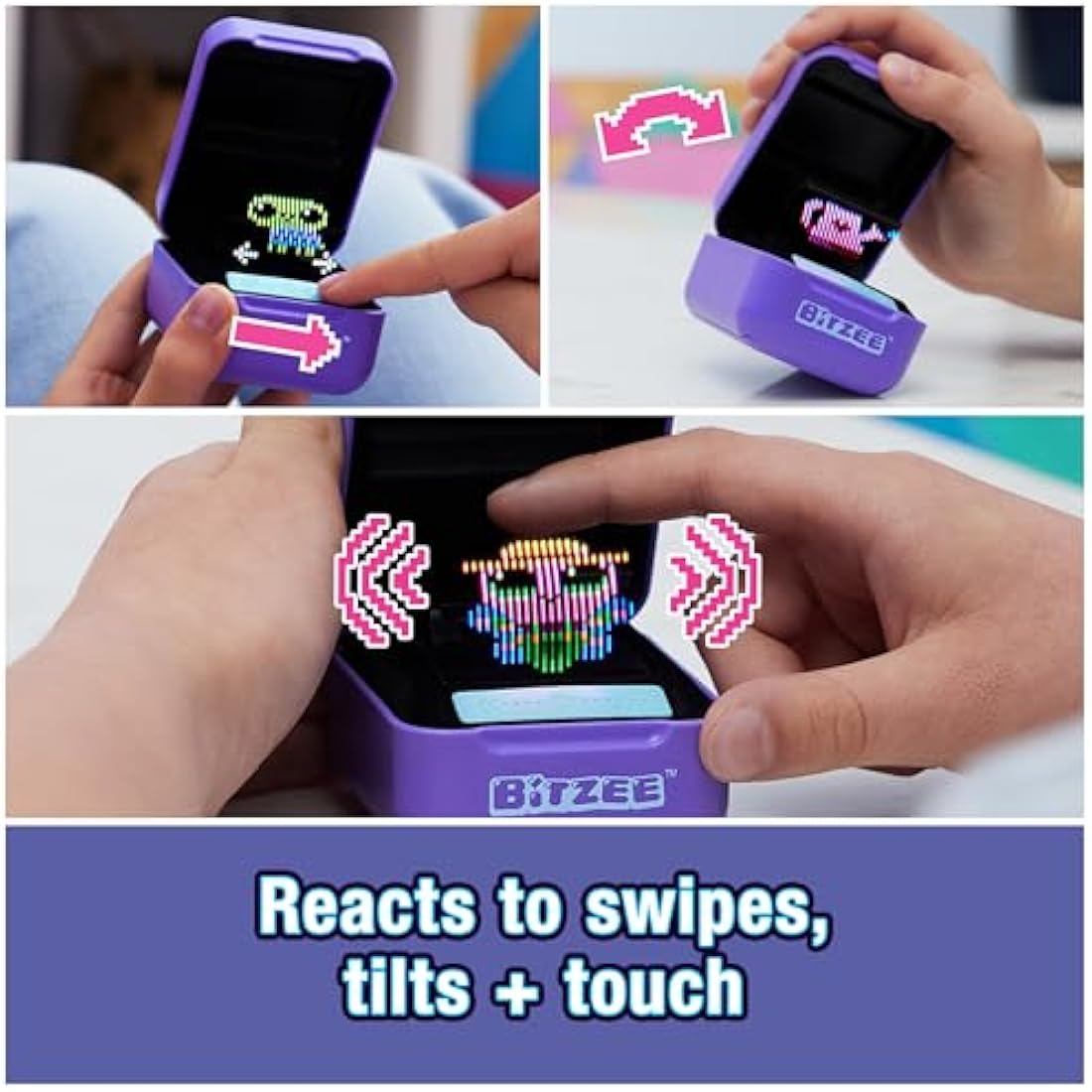 Bitzee Interactive Digital Pet - Virtual Electronic Toy with 15 Animals