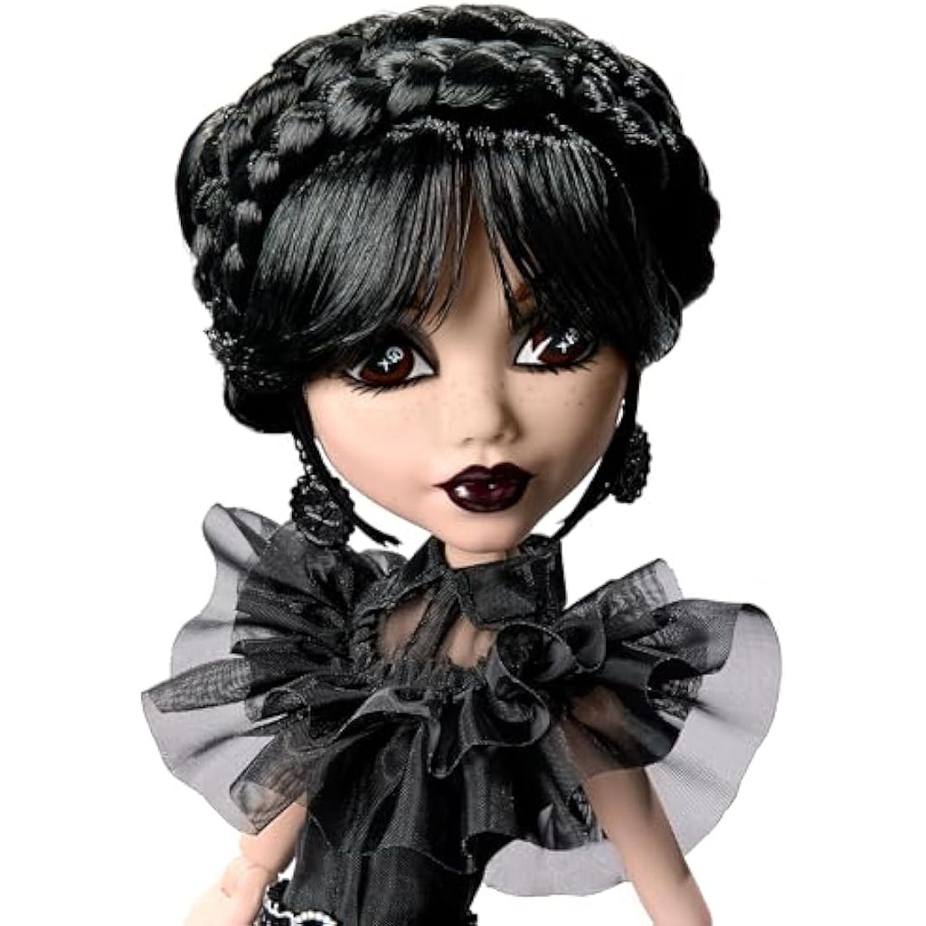 Monster High Wednesday Rave’N Doll – Black Gothic Gown Collectible