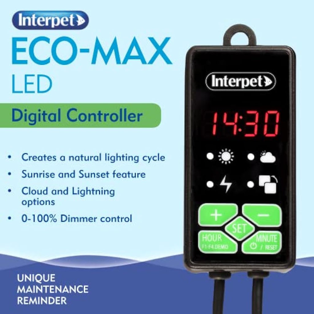 Interpet Eco-Max LED Lighting Digital Controller | Sunrise & Sunset