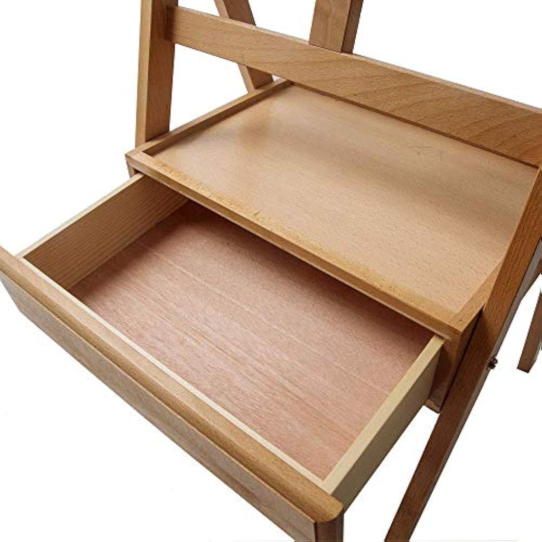 Mont Marte Beech Wood Box Floor Easel – Adjustable Studio Painting Stand