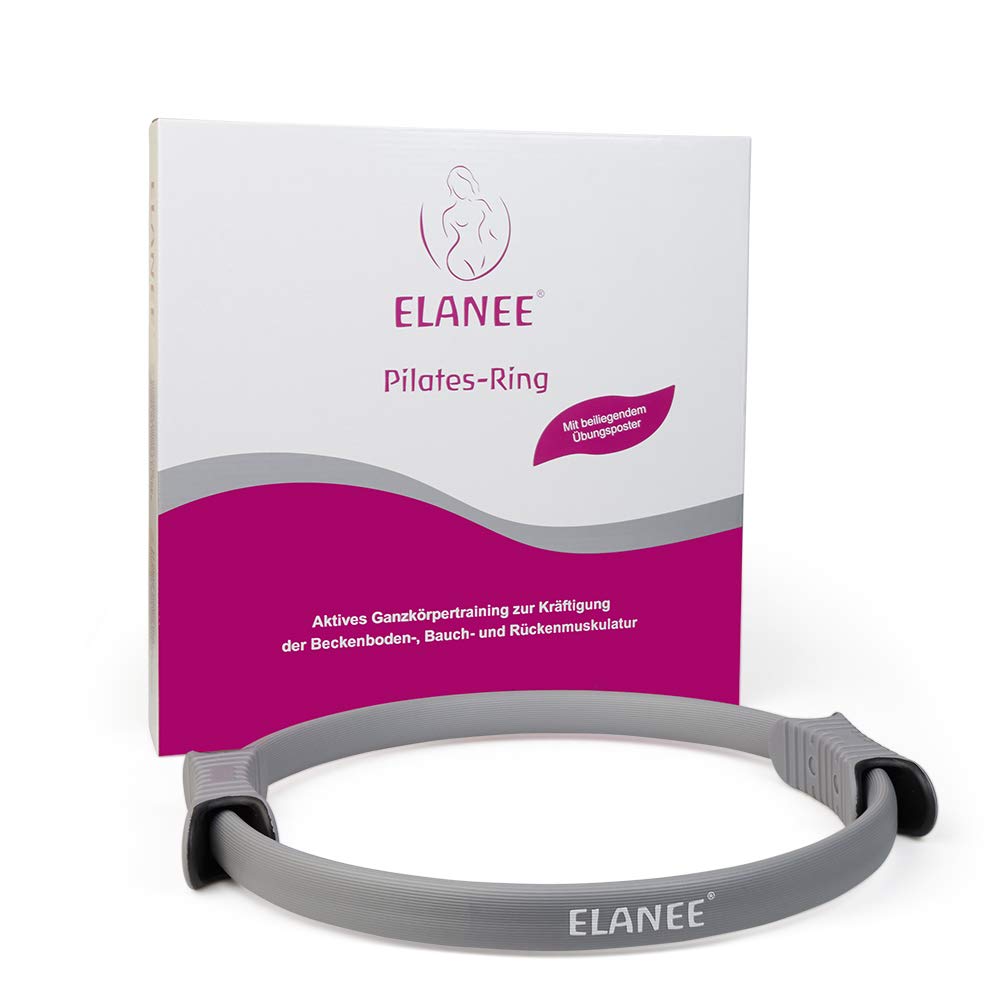 Grünspecht Elanee Pilates Ring – Full Body Workout Tool in Black