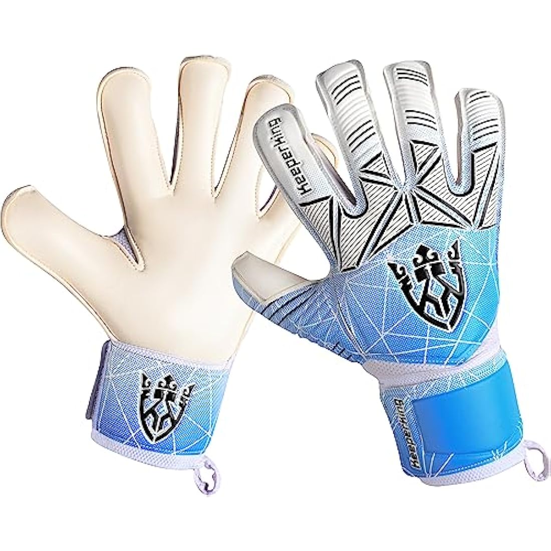 Keeperking Goalkeeper Gloves – Latex Grip with Finger Protection