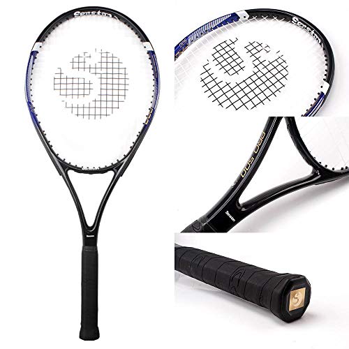 Senston 27" Aluminum Alloy Tennis Racket Set for Adult Beginners