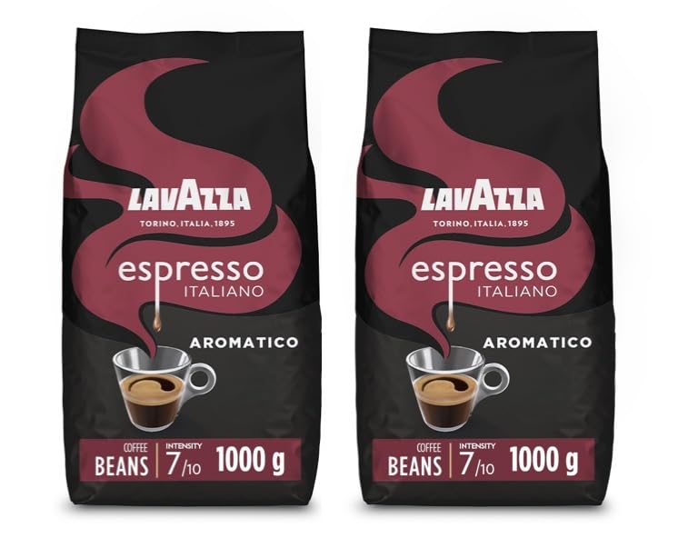Lavazza Espresso Aromatico Whole Bean Coffee - Light Roast, 2kg