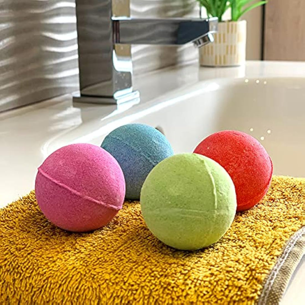 Zimpli Kids Baff Bombz - 12 Pack Vegan Moisturizing Bath Bombs Gift Set