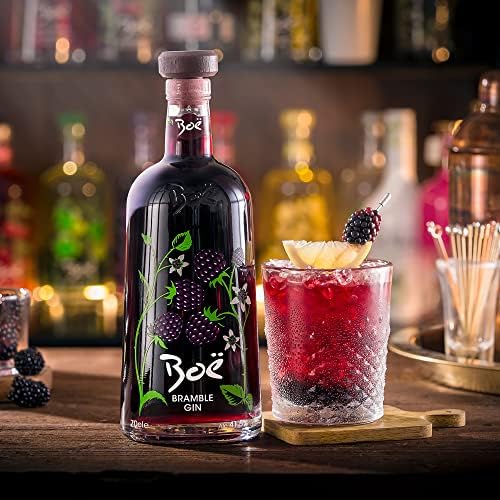 Boë Bramble Flavoured Scottish Gin – Premium Berry Gin, 70cl, 41.5% ABV