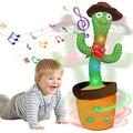 HICAS Dancing Talking Cactus Toy – 120 Songs & Voice Recorder Plush