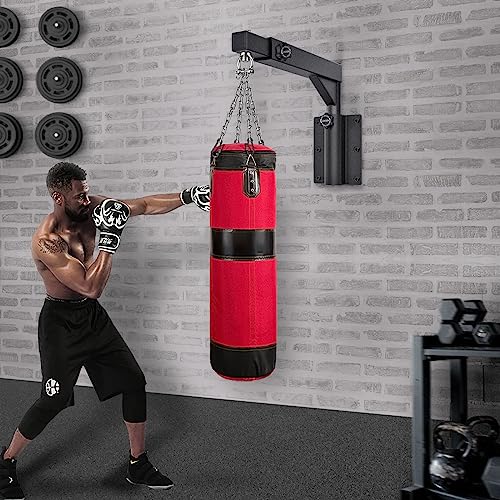 BeneLabel Heavy Duty Punch Bag Bracket | Adjustable Wall Mount Hanger