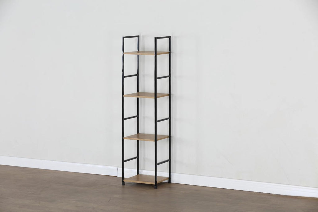 CELINO making your day Industrial 4-Tier Ladder Bookshelf, Bookcase Shelving Unit - image 5