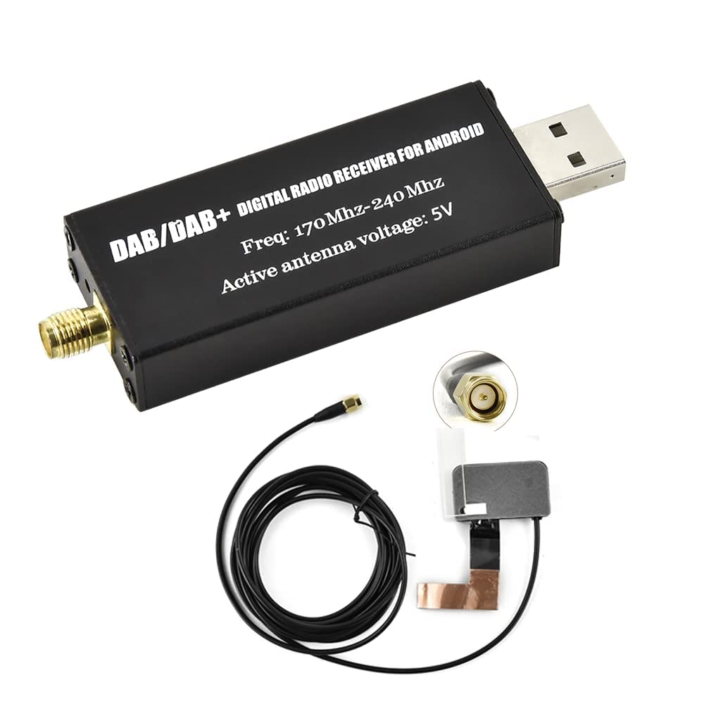 SIXWIN DAB/DAB+ Digital Radio Receiver USB Dongle for Android Car Stereo