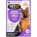 VETIQ Serene Calming Plus+ Tablets for Large Dogs | Anxiety Relief, 60ct