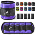 Sportneer Adjustable Ankle Weights Set | Neoprene Wrist Straps 0.9-4.5kg