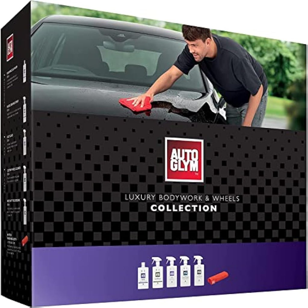 Autoglym Luxury Bodywork & Wheels 6pc Car Cleaning Kit Gift Set