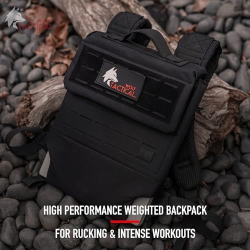 Wolf Tactical Weighted Rucking Backpack for Weight Plates |