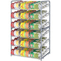 Stackable Can Rack Organizer | 2-Pack Metal Pantry Storage