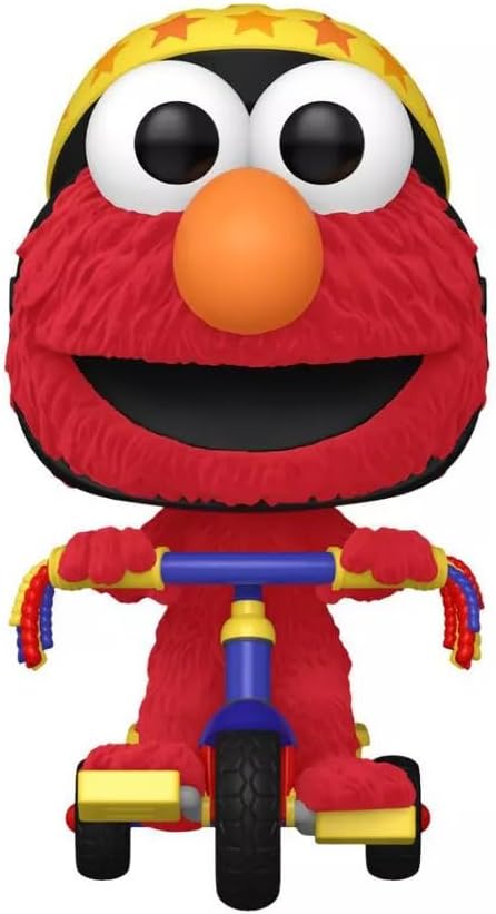 Funko POP Rides: Sesame Street Elmo on Trike Flocked Vinyl Figure