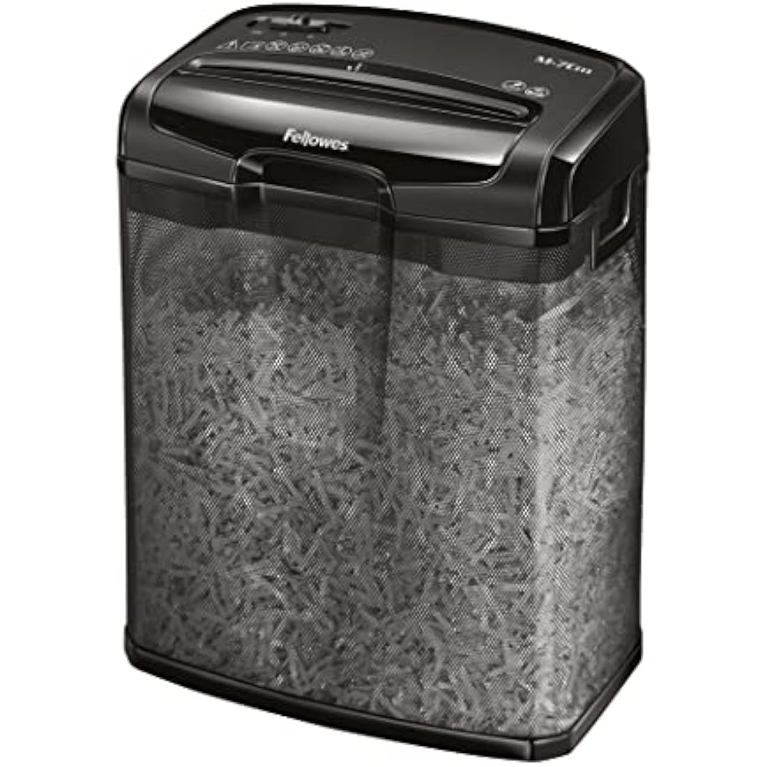 Fellowes Powershred M-7CM 7-Sheet Cross-Cut Paper Shredder | Black