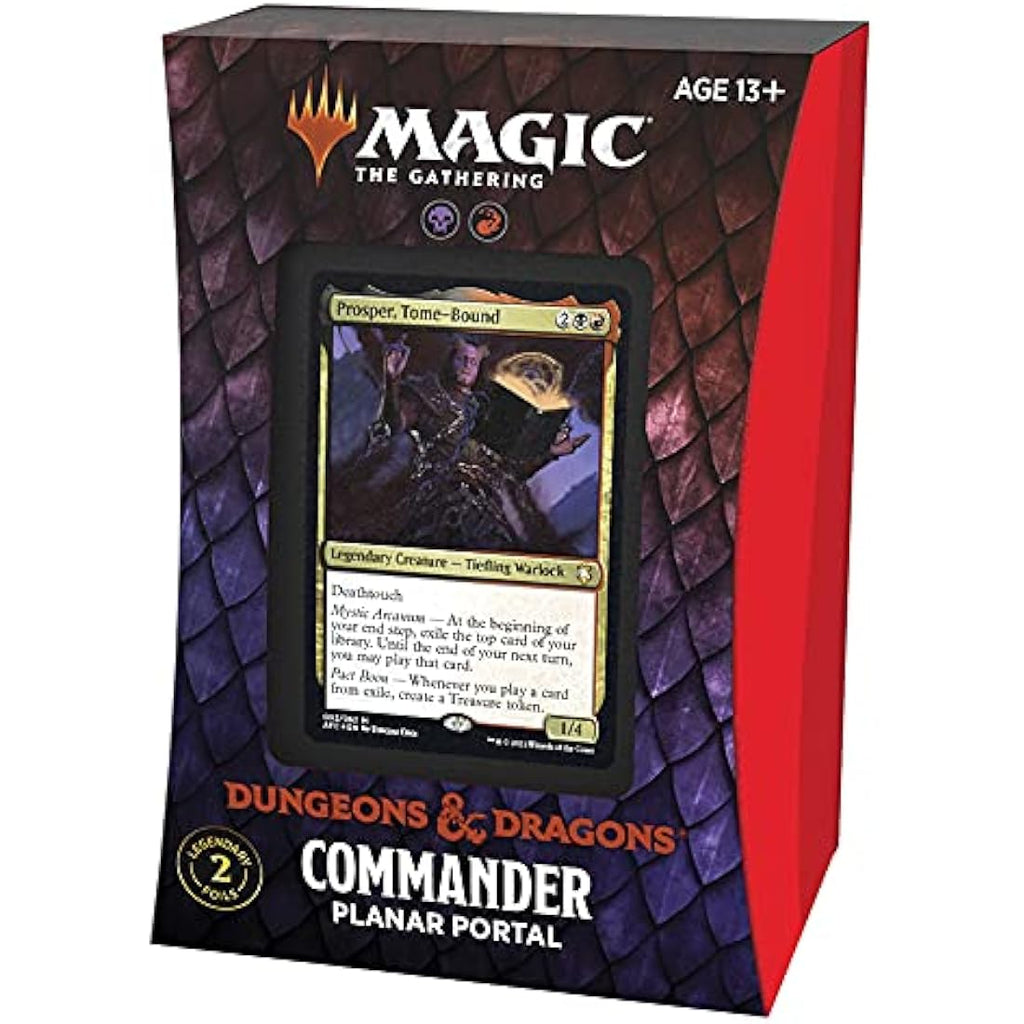 Magic: The Gathering Planar Portal Commander Deck - Red-Black MTG