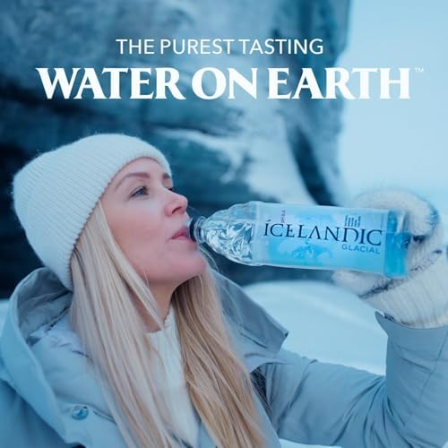 Icelandic Glacial Natural Alkaline Water – 1.5L rPET Bottles (12 Pack)