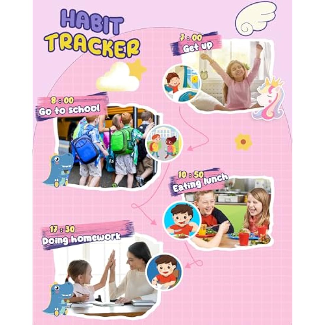 UCIDCI Kids Toy Phone with Dual Camera, MP3 Music Player and 13 Games