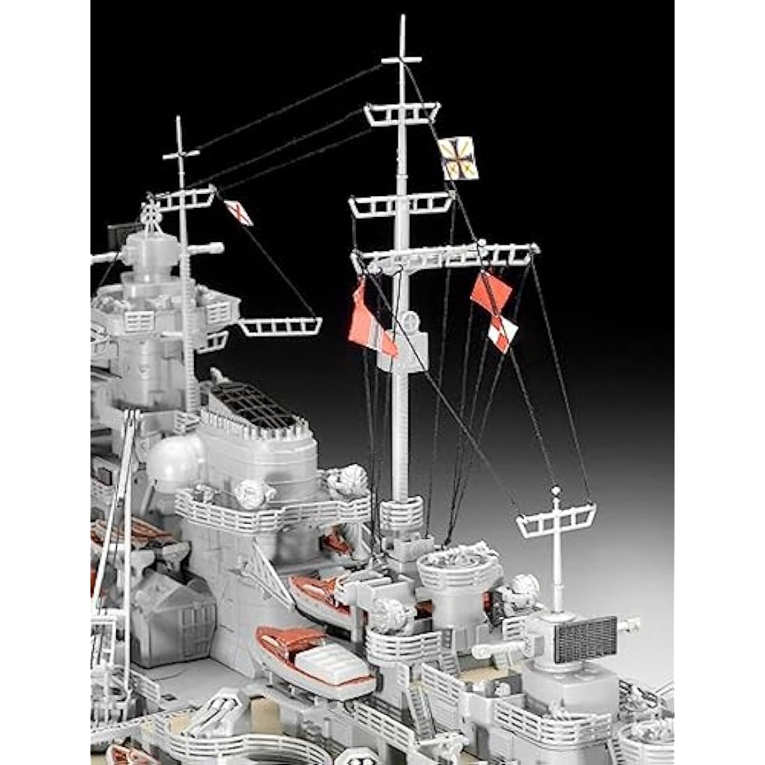 Revell Bismarck 1:350 Scale Plastic Model Kit – 71.8cm Ship Model