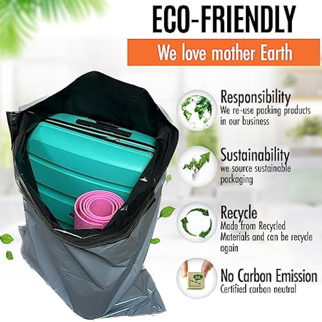 Grey Poly Mailing Bags – Extra Large 22x30 Eco-Friendly (10)