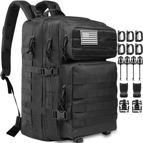 45L Military Tactical Backpack – Molle Assault Rucksack